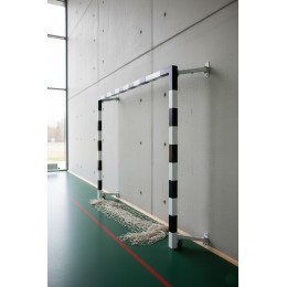 Ворота для мини-футбола/гандбола 2х3м складные, пристеночные