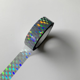 Обмотка обруча серебристая 15мм 30м