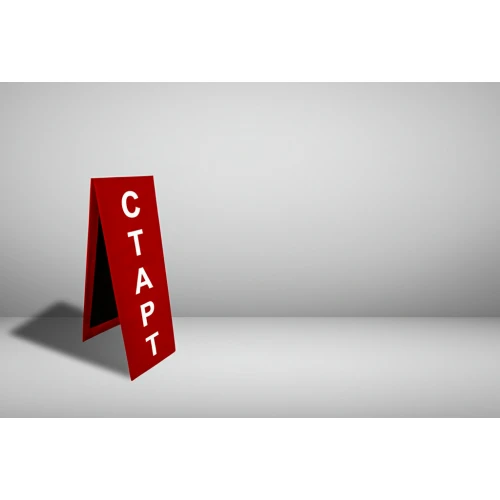 Стойка старт/финиш (красный)